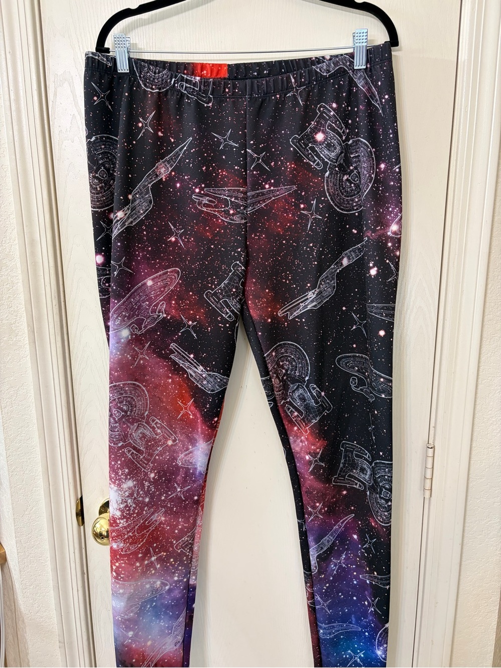 Star Trek Galaxy Print Leggins